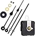 Long Shaft Clock Replacement Movement Quartz DIY Wall Clock Movement Mechanism with 2 Pairs of Hands