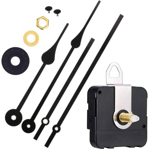 Hicarer Clock Movement Mechanism High Torque Long Shaft Repair Replacement | 4…
