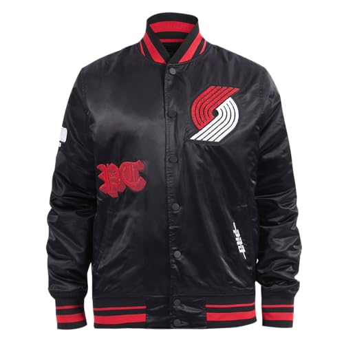 Pro Standard Mens NBA Portland Trail Blazers Old English Satin Jacket by Pro Standard - Used condition - US$36.03