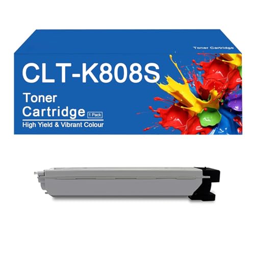 Toner CLT808 noir Samsung MultiXpress pour stopper les bavures