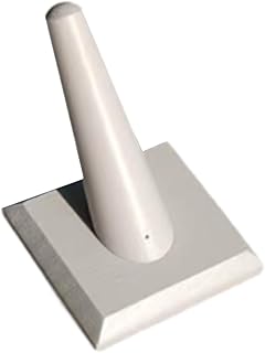 Gcljlmy Single Finger Ring Display,Cone Support,Wood Jewelry Stand Storage Holder for Presentation Selling Anniversary Rings Showcase, Wood Color (Wood Color)