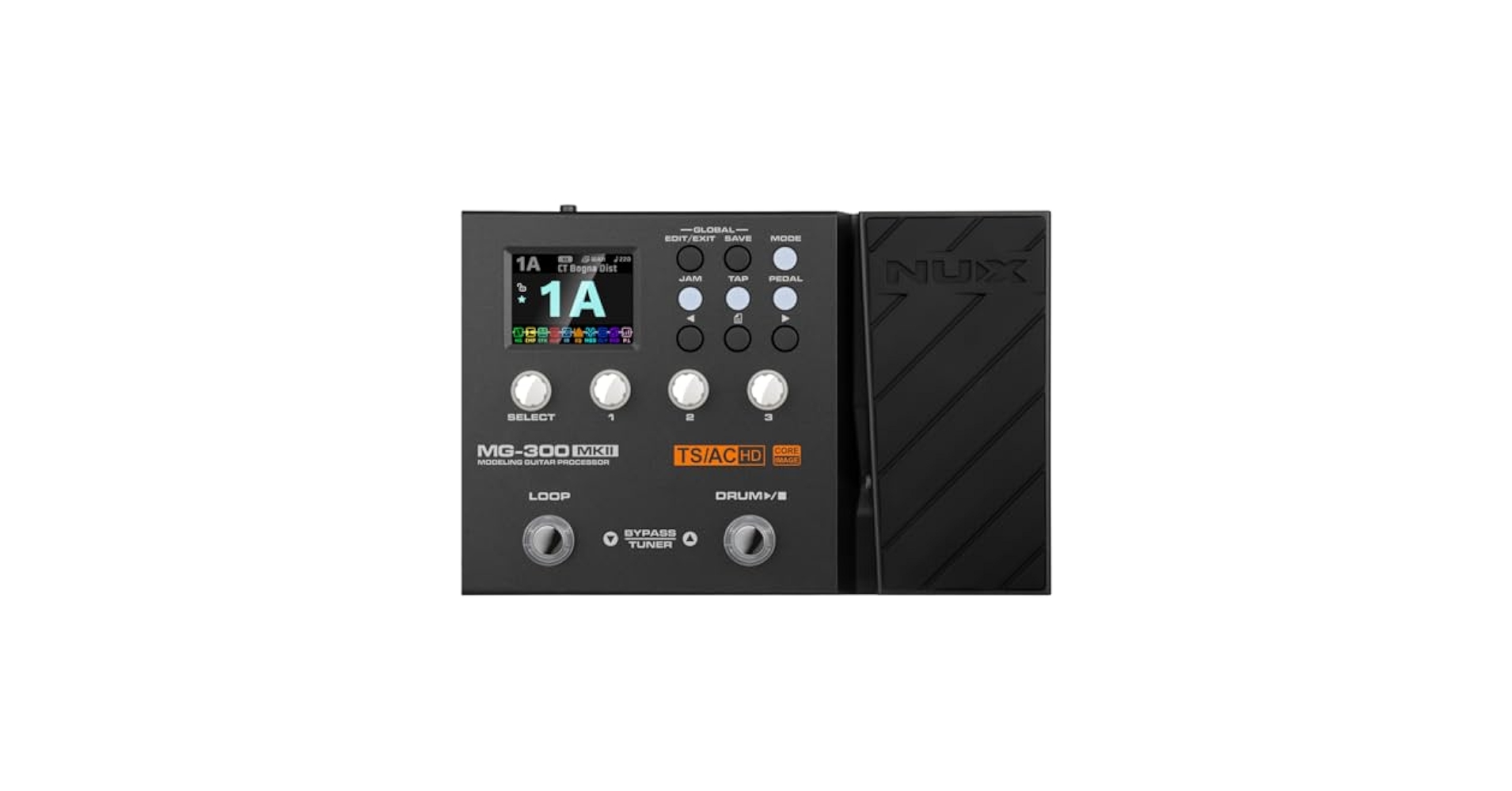 Amazon.com: NUX MG-300 MKII Multi Effects Pedal, 36 IRs, 27