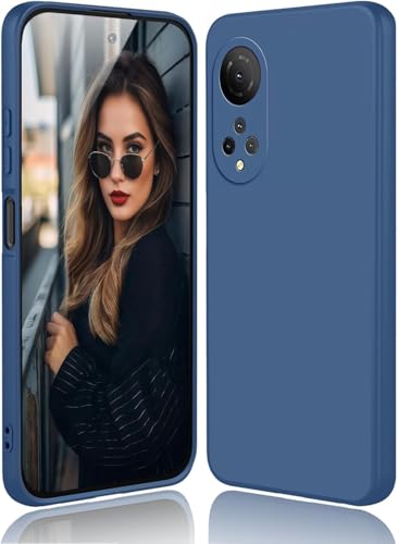 Movilear Funda Carcasa de Silicona Líquida para Honor X7 4G, Interior de Microfibra Antigolpes Protección Gel Ultra Suave de Goma a Prueba de Choques y Arañazos FSUA (Azul)