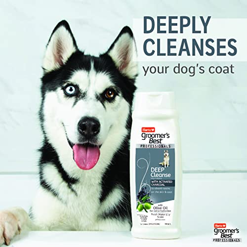Groomer's Best Professionals Deep Cleanse Dog Shampoo With Activated Charcoal, 18Oz #TOP3