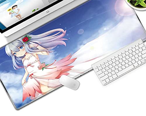 Tapis de souris gaming XXL 1000x500 mm tapis de bureau antidérapant Blue Sky