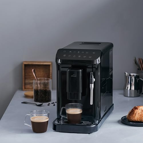 Lacor 69435 - Sabore Kaffeevollautomat, frisch gemahlener Kaffee, AutoClean-System, 15 Mahlstufen, Dampf inklusive – Bild 8