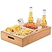 Couchbar Snackbox, Snackspender mit 3X Snackschale, Bambus Sofatablett für Sofa, Deko, Couch Bar mit Getränkehalter, Abnehmbarer Deckel, Snackbox mit Fächern, Couch Organizer Tablett, Sofa Butler CouchBar günstig Kaufen-Couchbar Snackbox, Snackspender mit 3X Snackschale, Bambus Sofatablett für Sofa, Deko, Couch Bar mit Getränkehalter, Abnehmbarer Deckel, Snackbox mit Fächern, Couch Organizer Tablett, Sofa Butler