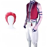 [Bshow] 猗窩座 コスプレ 大人 コスプレ衣装 メンズ 110 120 130 140 150 s m l xl xxl xxxl コスチューム 衣装 ウィッグ付き イベント ハロウィン 仮装 学園祭 文化祭 舞台 演出 イベント 万聖節 パーティー お誕生日 [並行輸入品]