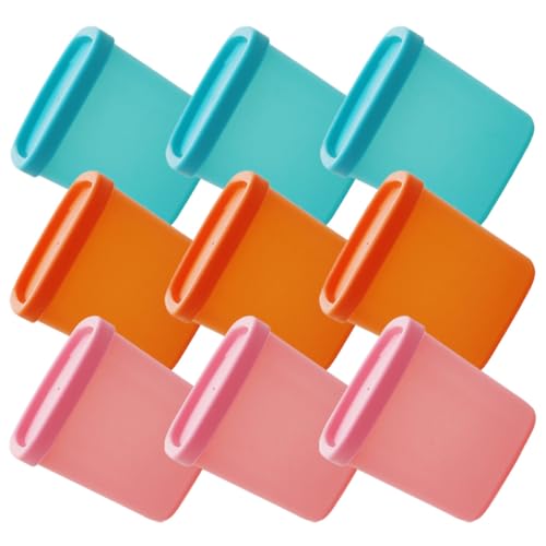 iplusmile ���@�\�H�i�ۑ��e��Z�b�g 230ml×9�� PE PP�f�ސ� ���X�i�b�N�{�b�N�X�Ɖʕ� ��ؕۑ��p �L�b�`�����[�����N�ێ��R���e�i �ė��p�\