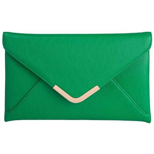 Image of JNB Faux Leather Envelope Clutch Purse