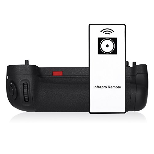 Powerextra MB-D16 Vertical Battery Grip for Nikon D750 DSLR Camera with Infrared Remote