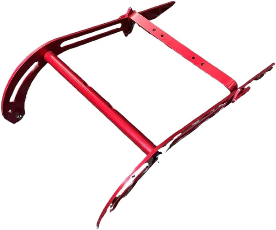 Lowboy Seat Frame Compatible With Zommer Low Down Look BWSP Red And Black(Black)
