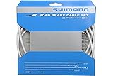 Shimano Unisex – Erwachsene Bremszugset SLR Bremszug-Set, Weiß, Einheitsgröße
