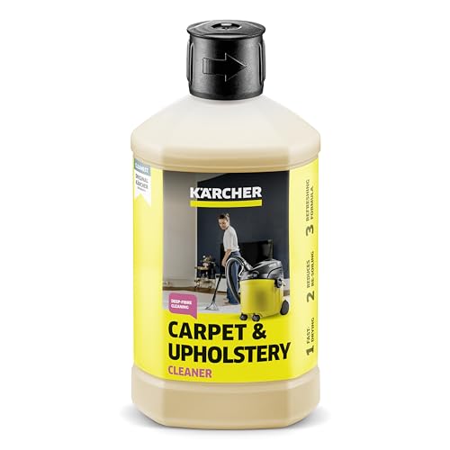 Kärcher Matt & Textile Cleaning 1L, limpieza de secado rápido para alfombras y muebles tapizados, para máquinas SE de cuidado de alfombras y textiles