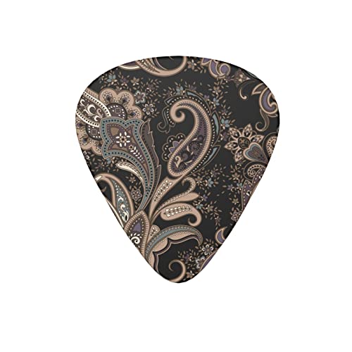 Lot de 12 médiators élégants en forme de fleurs abstraites pour guitare électrique, basse acoustique, cadeau avec boîte - Les Beatles, Paul McCartney, John Lennon, RIngo Starr, George Harrison Lot de 12 médiators élégants en forme de fleurs abstraites pour guitare électrique, basse acoustique, cadeau avec boîte