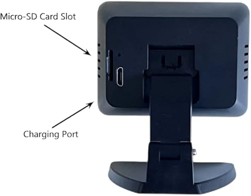 Miniatura 4 de EighteenXVIII Cámara inteligente 1080P Sistema de alarma para el hogar con audio bidireccional - Cámara de seguridad portátil con visión nocturna y