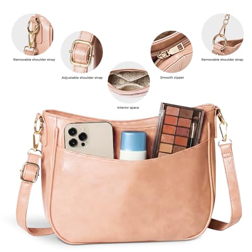 Image of Shoulder Bag for Women, Faux Leather Women's Shoulder Handbags, Fashionable Tote Purses for Women