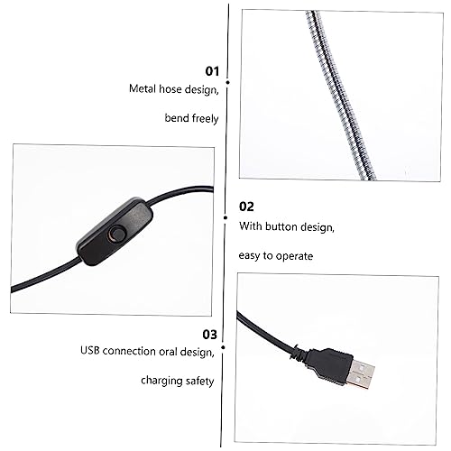 Lampe de bureau en aluminium argent design minimaliste chic