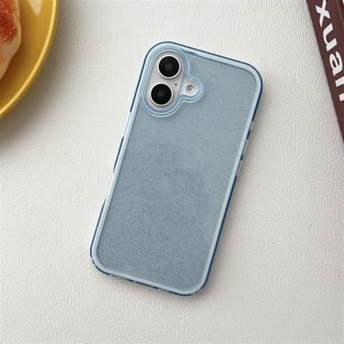 Coque antichoc à paillettes iPhone 15 évite les bris d'écran protection transparente