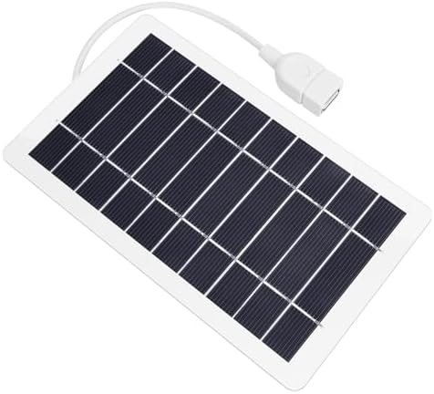 USB Solar Panel Charger, Portable Solar Panel Kit for Camera, Cel...