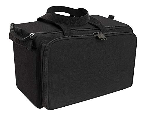Rothco 19289 Canvas Tactical Shooting Range Bag - Black