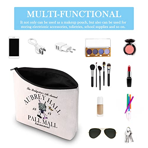 Make-up-Tasche Mit Buch-Design, 23x17x5 Cm – Aus Segeltuch, Mit Reißverschluss, Vielseitig Nutzbar