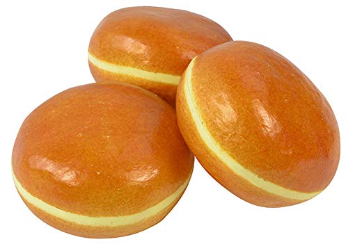 Props4shows Fake Custard Filled Donuts - Pack of 3