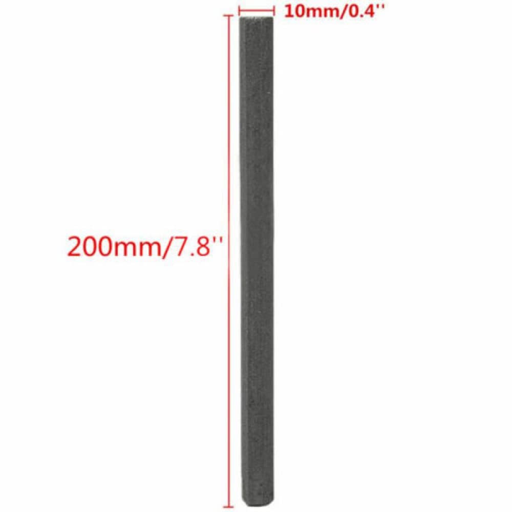 CHALKE Ferritstab, Durchmesser 10 Mm, Länge 5100/140/160/200 Mm, Mittelwelliger Stab, 1 Stück (Color : 10x100mm)