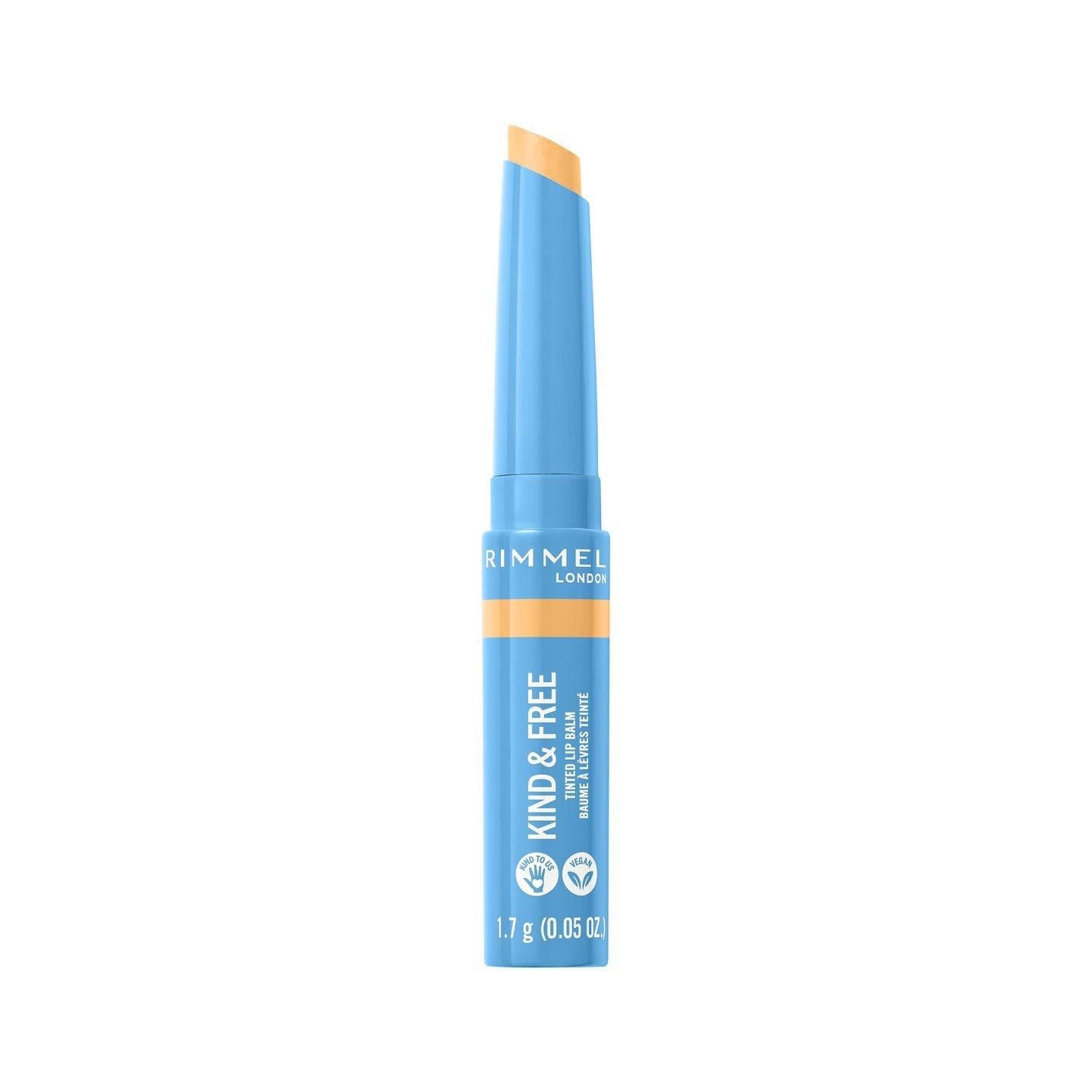 RIMMEL LONDON 99350122190 Beauty Care Rimmel Kind and Free Lip Balm 001 for Adults, Made for Daily Beauty and Care