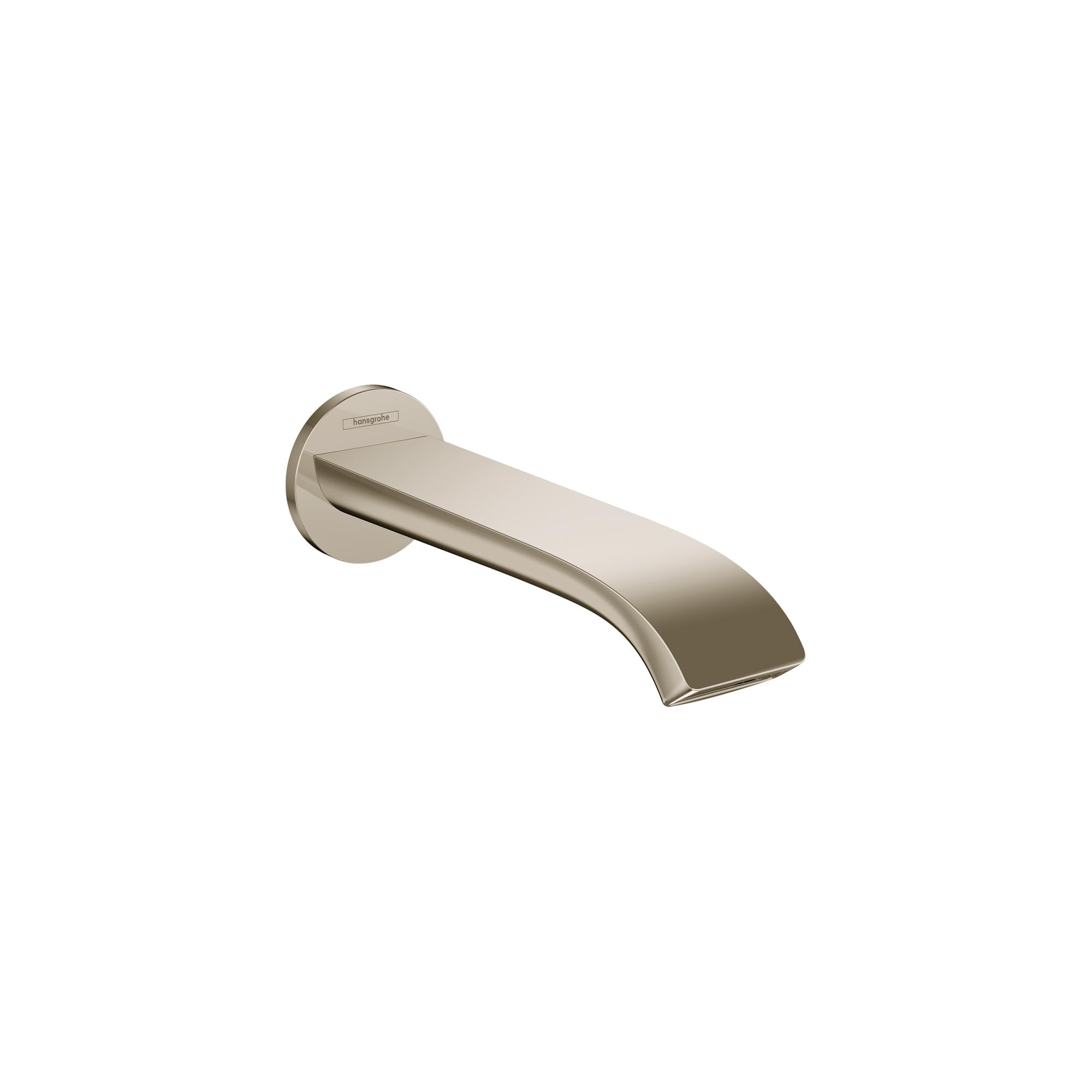 Bec de baignoire hansgrohe Vivenis anti-éclaboussures nickel poli 75410831