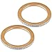 Caltric 2 Muffler Pipe Head Gasket Compatible with Yamaha Raider 1900 Xv1900 2012 2013 2014 2015