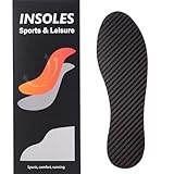 Carbon Fiber Insole for Men Women Rigid Carbon Fiber Shoe Insert Carbon Fiber Foot Plate for Hallux Rigidus Limitus, Turf Toe (9.85” / 250mm - Men's 7.5 / Women's Size 8.5, 1 Pc)