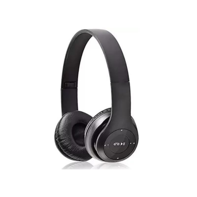 P47 New Bluetooth Headset (Black)-image-34