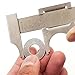 General Tools Slide Caliper #729, 16th and 32nd Graduation, 0 to 4-Inch Range, Inside and Outside Measurement
