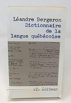 Paperback Dictionnaire de la langue quebecoise [French] Book