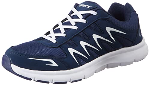 Sparx Men Sm-276 Navy Blue White Sports Shoes