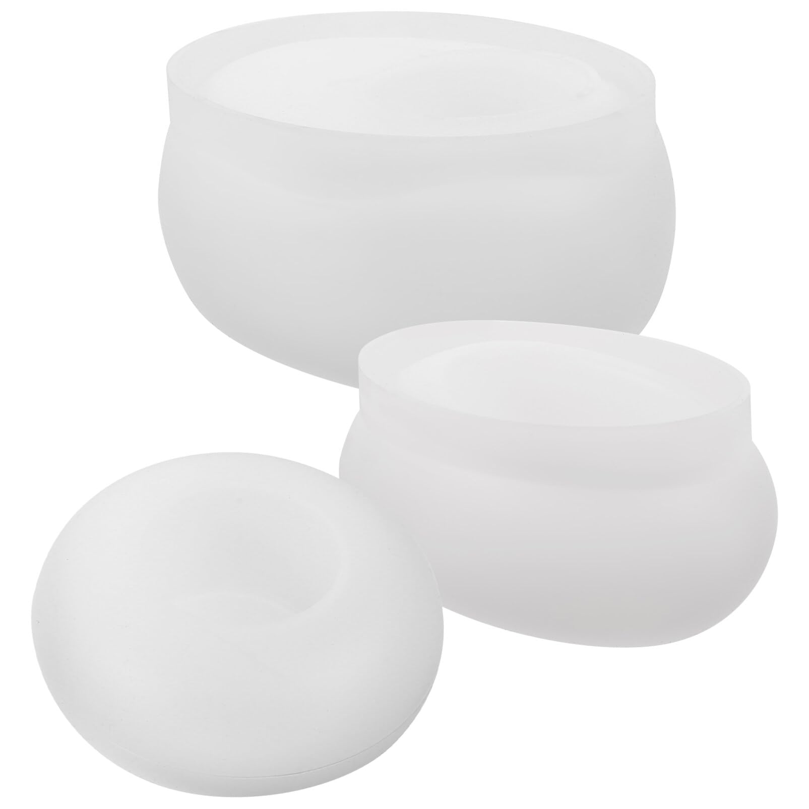 Stampo in Silicone per Candele Portacandela Fai da Te 3 Pezzi