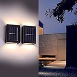 【Diseño de Encendido/Apagado Automático, Batería de Gran Capacidad】 Las Luces Solares al Aire Libre se Encenderán Automáticamente por la Noche, se Apagarán y Cargarán Automáticamente la Batería Durante el Día, la Batería Incorporada de 600mAh Puede Funcionar Aproximadamente 8 Horas por la Noche Después de Cargarse Completamente en el Día