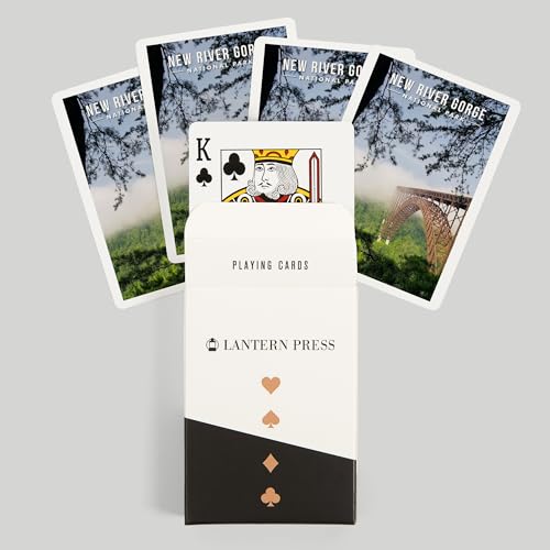 Baraja de 52 cartas Poker New River Gorge National Park miniatura 6