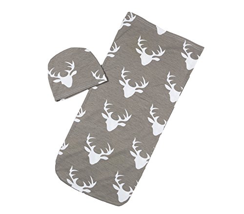 Newborn Baby Deer Sleeping Bag,Cloth Wrapped, with Kerchief,Bed Linings