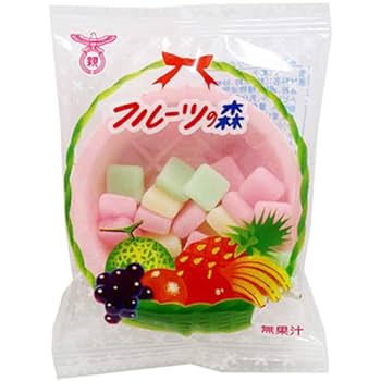 フルーツの森 Amazon.co.jp: 共親製菓 フルーツの森 20g ×24個 タフィー