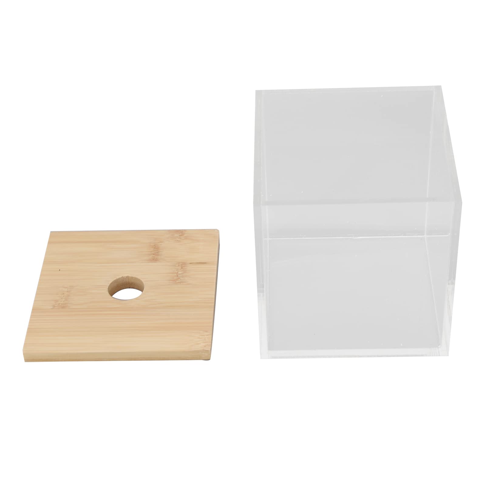 Transparente Acryl-Kaffeekapsel-Aufbewahrungsbox mit Deckel, Muschel-Design für einfachen Zugriff, nizer für Kaffeepads, Vitrine für Küchenarbeitsplatte, stilvolles Kaffee-Zubehör