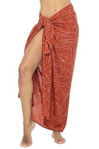 Back From Bali ���f�B�[�X �v�����g �T���� ���b�v ���� �r�[�` �p���I �X�J�[�g �J�o�[�A�b�v �R�R�i�b�c�N���b�v�t��, �􉽊w�͗l�v�����g�u���b�N, One Size