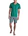 Produktbild CALIDA Relax Imprint Kurz-Pyjama Herren, aus 100% Baumwolle, pflegeleicht, elastisch und formstabil, in Single Jersey