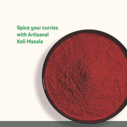 Image of Mi Hi Koli - Authentic Koli Masala | 100% Natural | Artisanal Agri Koli Masala | Blended Spices Mix | No Added Preservatives & Colors | Masala Powder For Fish Fry /Curry, Chicken & Egg | 100 gm