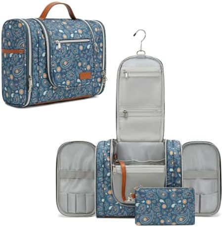 Pearl Angeli Kulturtasche Damen Gross, Kulturbeutel zum Aufhängen
