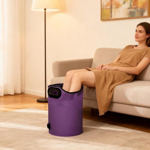 Evita el cansancio con este baño de pies plegable e impermeable con drenaje integrado 7