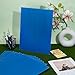 OLYCRAFT 18Pcs 16x12 Inch Poster Board for Art Crafts Blue Blank Yard Signs Corrugated PP Sheets Foam Poster Board Outdoor Corrugated Plastic Boards Waterproof Sign for Yard Birthday Party Signs