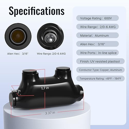 Encuentra reviews de Conector de cobre - los más vendidos. 24 Imagen adicional