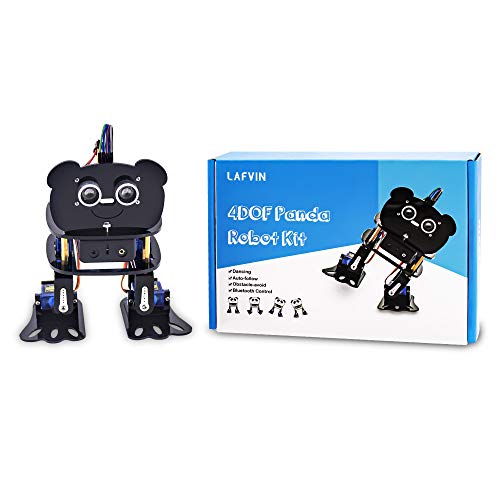 LAFVIN DIY 4-DOF Panda Robot Kit Programmable Dancing Robot Kit Support Android APP Control Compatible with Arduino IDE - Image 5